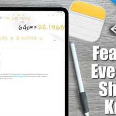 Apple Notes Just Got So Much Better! | Maximize Apple Notes with These iPadOS 18 Features!