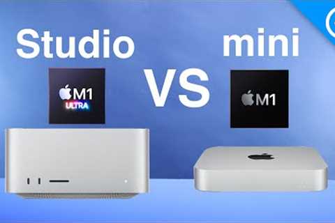 NEW Mac Studio vs M1 Mac mini - Don''t make the wrong choice!