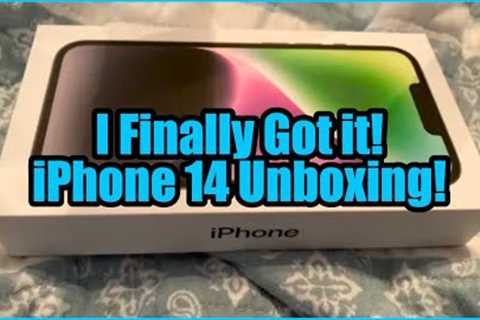 I Finally Got it! iPhone 14 Unboxing in 2024