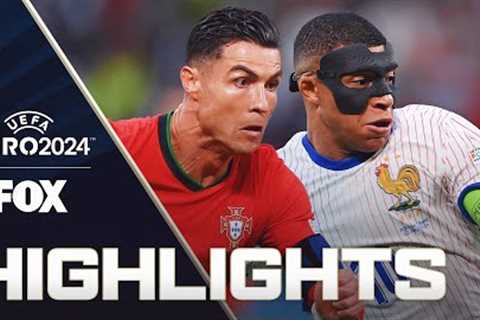 Portugal vs. France Highlights | UEFA Euro 2024 | Quarterfinals