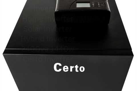 Certo 2400VA Inverter for home incl. 2 x 100ah batteries » Cooper Power