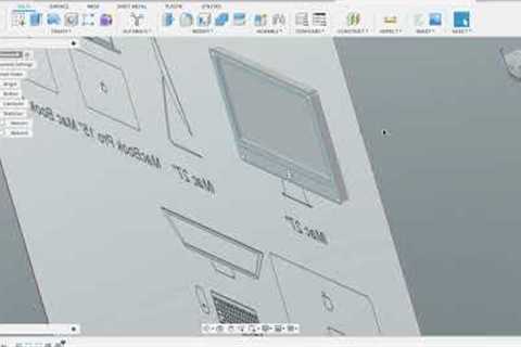 Fusion 360 Tutorial: Creating Your Own iMac Stand | Mayur Jethani