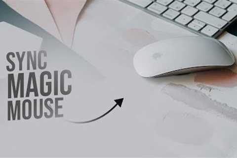 How to Sync Magic Mouse to Macbook Pro (tutorial)