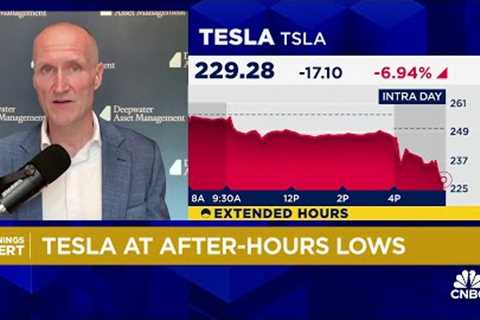 Tesla hits after-hours lows, Musk postpones robotaxi unveiling to October