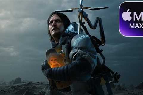 Death Stranding 4K on Mac - First 30 Minutes - M3 Max Macbook Pro - (MetalFX) (Ultra Graphics)