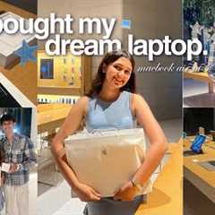 Macbook Air M3 unboxing 💻  | Buying my dream laptop | vlog | Saumya Shetye