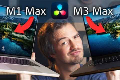 Video Editing Tests in DAVINCI RESOLVE | MacBook Pro 16 inch M1 Max VS M3 Max