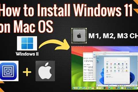 How to Install Windows 11 on MacBook M1, M2, M3 || Quick and Easy || 100% Working