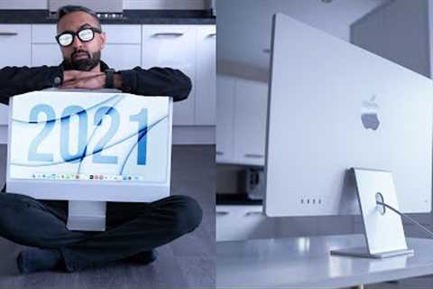 iMac 2021 Silver - Unboxing & Review