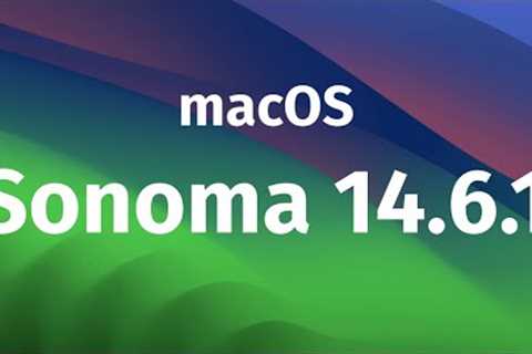 How to Update to macOS Sonoma 14.6.1 - MacBook, iMac, Mac mini, Mac Studio, Mac Pro