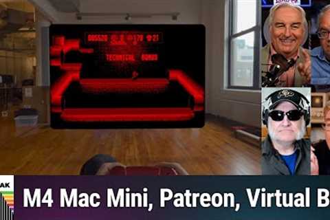 Screws, Not Glues - M4 Mac Mini, Patreon, Virtual Boy