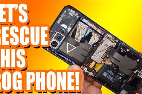 IT CAME IN MANY PIECES! ASUS ROG PHONE 5 Screen Replacement | Sydney CBD Repair Centre