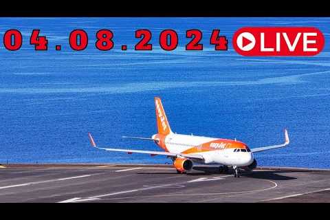 LIVE ACTION From Madeira Island Airport 04.08.2024