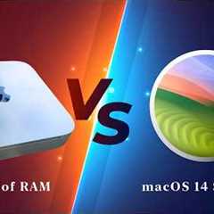 Can you run macOS 14 Sonoma with 2 GB of RAM?