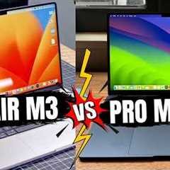 Macbook Air M3 vs Macbook Pro M3