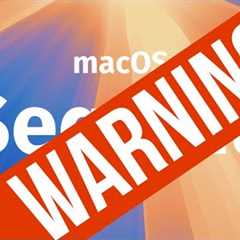 macOS Sequoia - Warning. Do Not Update! MacBook Air MacBook Pro iMac Mac mini Mac Studio