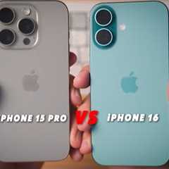 iPhone 16 VS iPhone 15 Pro // DON’T WASTE MONEY!