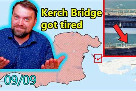 Update from Ukraine | Kerch Bridge got tired | Supply chaos for Ruzzia |  Politics push Ukraine