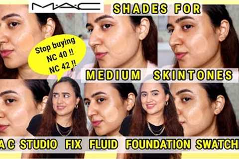 MAC Studio Fix Foundation Shades for Medium Skintones + Undertones | Waysheblushes