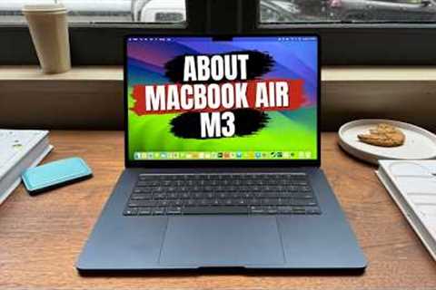 About Macbook Air M3 .......?