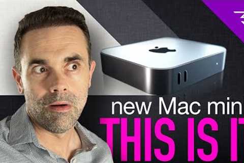 Apple Mac Mini 2024 Launch Date imminent - New design and M4 with huge boost in performance