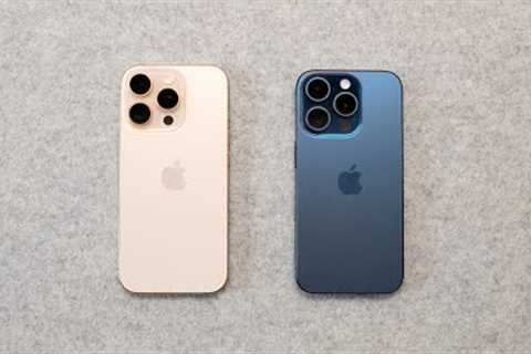 iPhone 16 Pro vs. iPhone 15 Pro: Every Difference Explained!