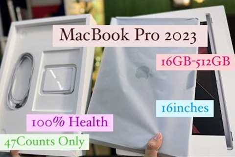 macBook Pro 2023, 16GB-512GB, 16inches