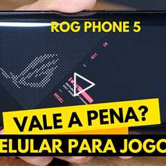 VALE A PENA COMPRAR UM SMARPHONE GAMER? Troca de Tela Asus Rog Phone 5