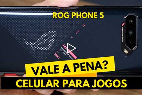 VALE A PENA COMPRAR UM SMARPHONE GAMER? Troca de Tela Asus Rog Phone 5