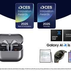 Samsung’s AI-Powered Innovations Honoured by Consumer Technology Association