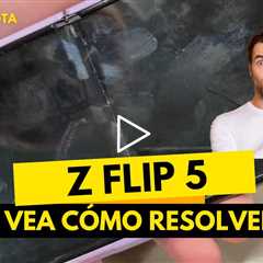 ¡Ayuda! ¡Mi Z Flip 5 se atasca en la pantalla negra!