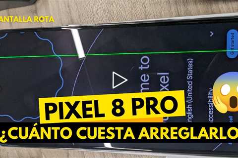 ¡Celular con pantalla rota! Reemplazo de pantalla del nuevo Google Pixel 8 Pro