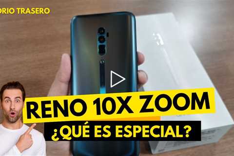 ¿Celular con la espalda rota? Repuesto Cristal Trasero Oppo Reno 10x zoom