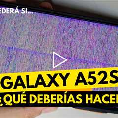 ¡Celular con pantalla rota! ¿Todavía vale la pena? | Soporte para celular Samsung Galaxy A52s