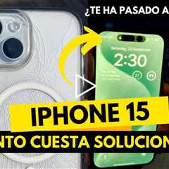 ¡iPhone 15 con Pantalla Rota! Soluciones Rápidas y Efectivas para Repararlo