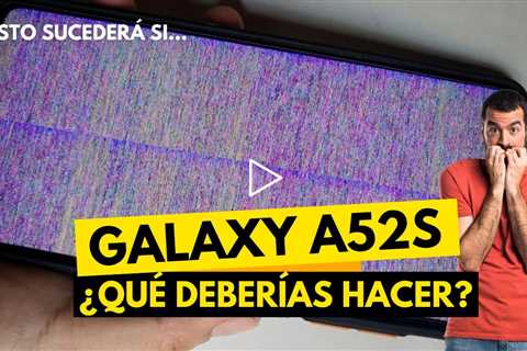 ¡Celular con pantalla rota! ¿Todavía vale la pena? | Soporte para celular Samsung Galaxy A52s