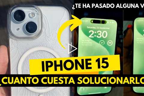 ¡iPhone 15 con Pantalla Rota! Soluciones Rápidas y Efectivas para Repararlo