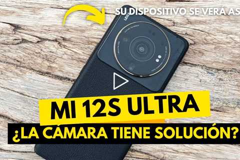 Xiaomi Mi 12S Ultra con Problema de Enfoque en la Cámara: Diagnóstico y Reparación