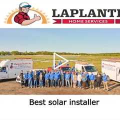 Best solar installer - LaPlante Electric