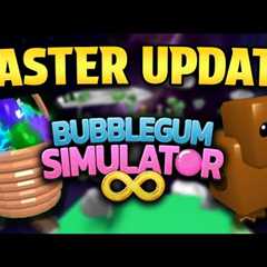 Live 🔴 |  EASTER UPDATE, EGG HUNT IS OUT in Bubble Gum Simulator: Infinity