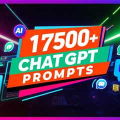 17500 Chatgpt Prompts For Every Need Instant Delivery