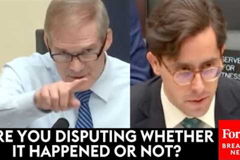 ''Again, This Is Under Oath'': Jim Jordan Does Not Let Up On Witnesses Over Alleged FTC Actions