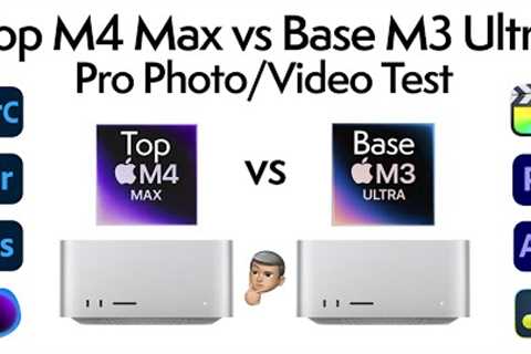 Mac Studio Top M4 Max vs Base M3 Ultra, is Ultra Worth the Leap?