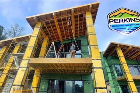 Construction of a MEGA sized Modern Home PT 87