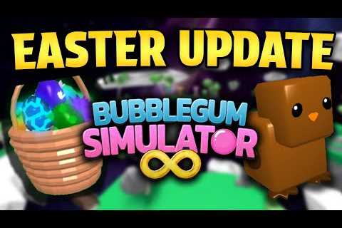 Live 🔴 |  EASTER UPDATE, EGG HUNT IS OUT in Bubble Gum Simulator: Infinity