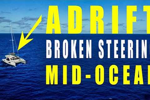 Adrift - TOTAL STEERING FAILURE Mid-Ocean | Sailing Florence Ep.204