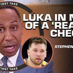 Stephen A. calls JJ Redick''s SHADE towards Luka Doncic a ''REALITY CHECK'' 😳 | First Take