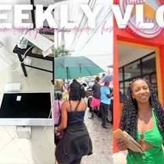 VLOG: my life is going downhill, living in Montego Bay, Broken imac, braid hairstyle, shopping& ..