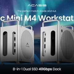ACASIS Workstation Meet the Missing Piece for Your Mac Mini M4 (Pro)