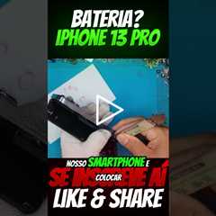 iPhone 13 Pro com Bateria Estufada: Perigo Real? Veja o Conserto!
